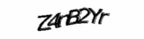 Security check image, please type the characters shown